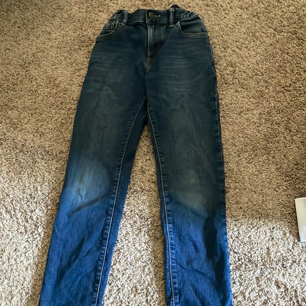 Adjustable waist gap jeans
